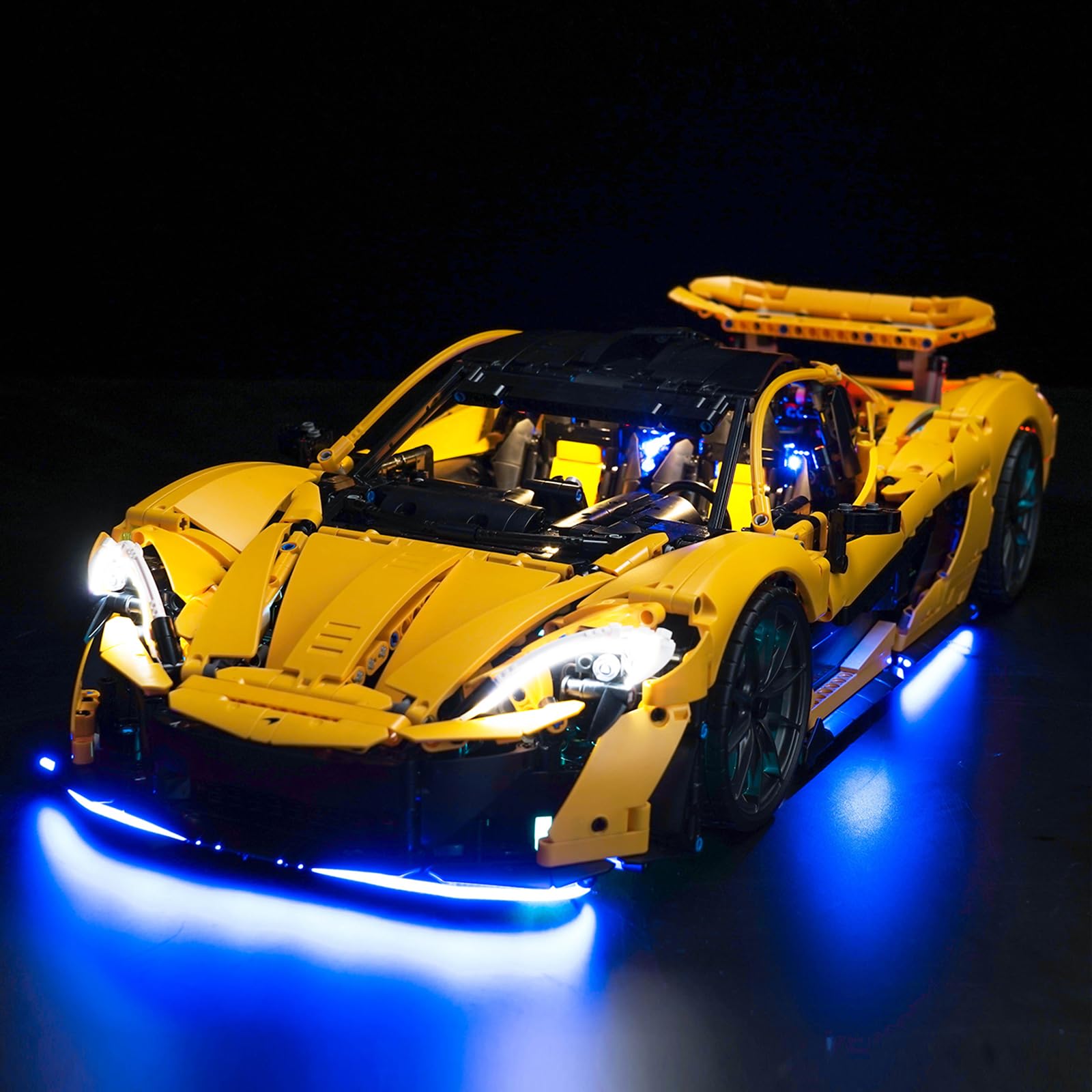 LocoLee Light Kit Compatible with Lego McLaren P1 Light Upgraded Version, Lighting Set Compatible with Lego 42172 McLaren P1 - Not Include Models, Just Light Kit — image 1