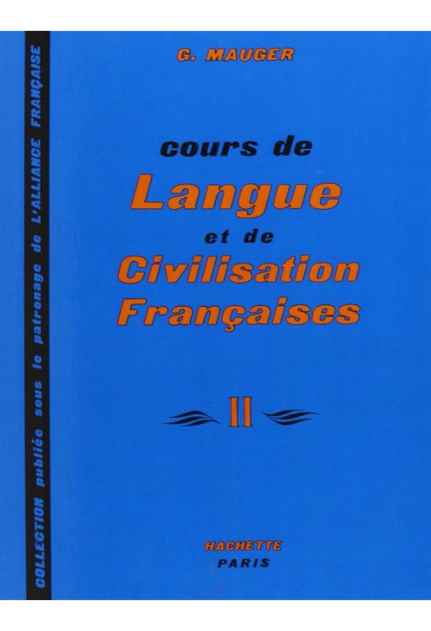 Amazon.com: Cours de Langue et de Civilisation Françaises (Vol. 1
