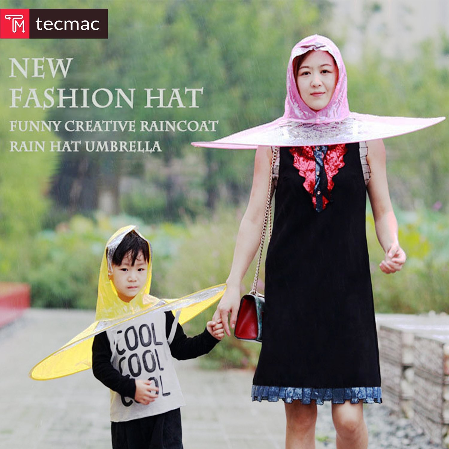 funny rain hat
