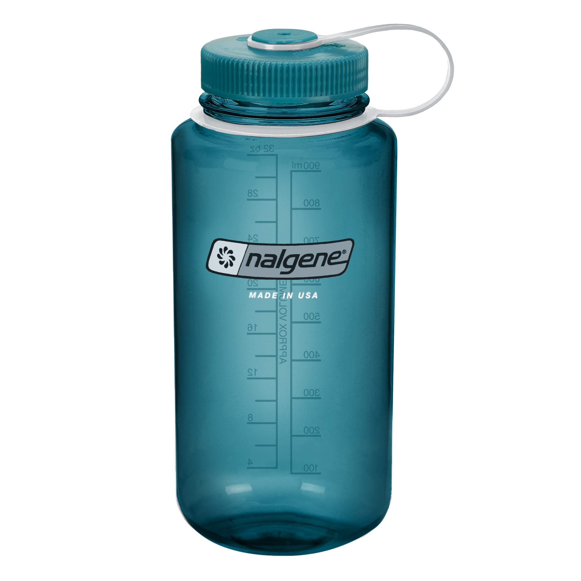Nalgene Unisex's WM Water Bottle, Cadet Blue, 32oz/1 Litre