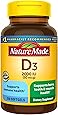 Vitamin D3, 250 Softgels, Vitamin D 2000 IU (50 mcg) Helps Support Immune Health, Strong Bones and Teeth, & Muscle Function, 250% of the Daily Value for Vitamin D in One Daily Softgel