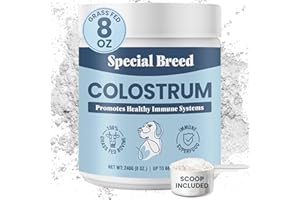 Special Breed Bovine Colostrum for Dogs and Cats, Immune Support Supplement for Allergy and Itch Relief, Grass Fed Colostrum Powder (240 Grams)