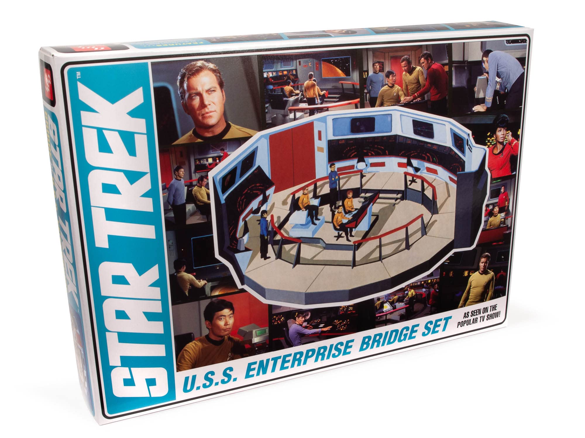 AMT Round2 AMT1270M/12 Star Trek Model Kit, Multi-Colour, Replica