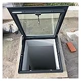 ERRULAN Large Egress Roof Window, Aluminum Flat