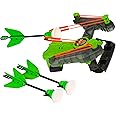Zing Air Hunterz Wrist Bow - Includes 1 Wrist Bow and 3 Suction Cup Arrows, Launches Arrows Up to 45 ft (Green) for Ages 8 and Up