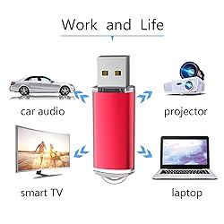 RAOYI 10PCS 8G USB Flash Drive USB 2.0 Memory Stick