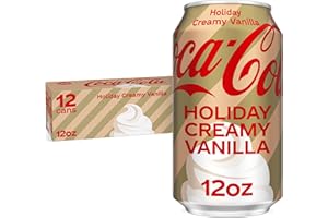 Coca-Cola Holiday Creamy Vanilla Fridge Pack Cans, 12 fl oz, 12 Pack