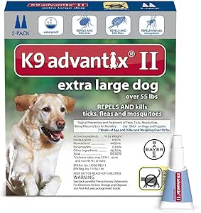 k9 advantix ii topical extra large dog flea & tick treatment