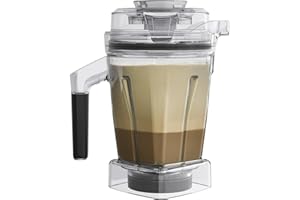 Vitamix 48-Ounce Aer Disc Blender Container with SELF-DETECT, BPA-Free, Dishwasher-Safe Container, and Tamper, Compatible with All Full-Size Vitamix Blenders
