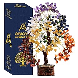 7 Chakra Crystal Tree of Life, Healing Crystal