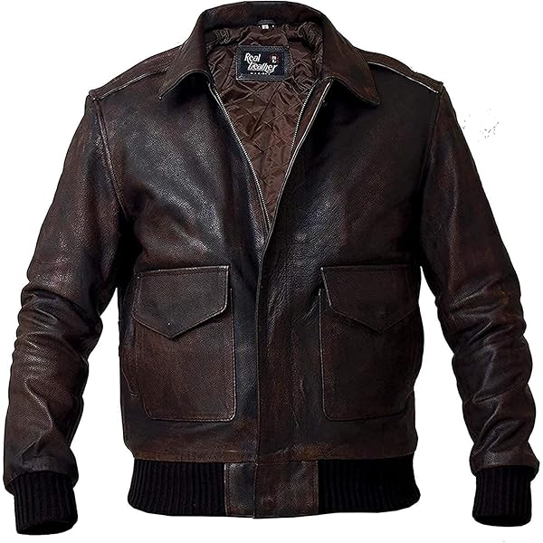 German Luftwaffe BF-109 Fighter Pilot Cowhide Aviator