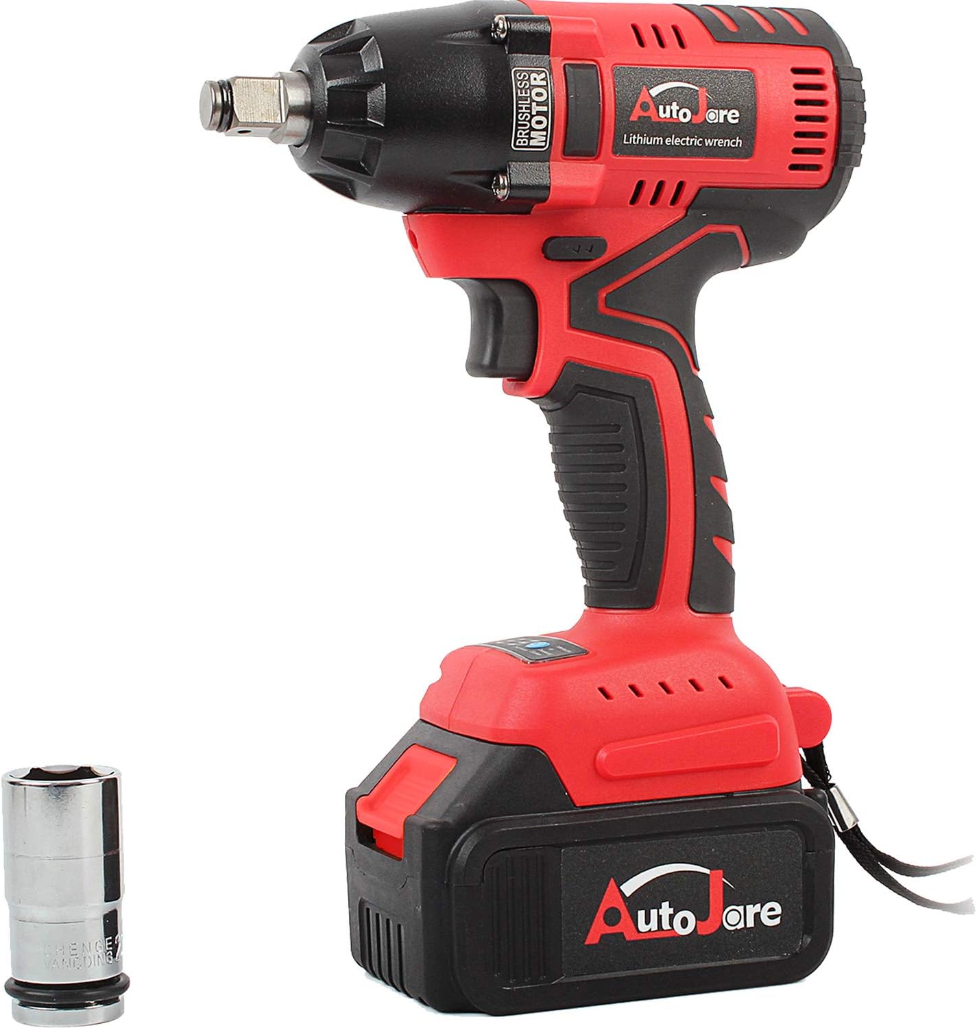 Autojare B1803 Carrying Case & 1pc 22mm Socket Cordless Impact Wrench