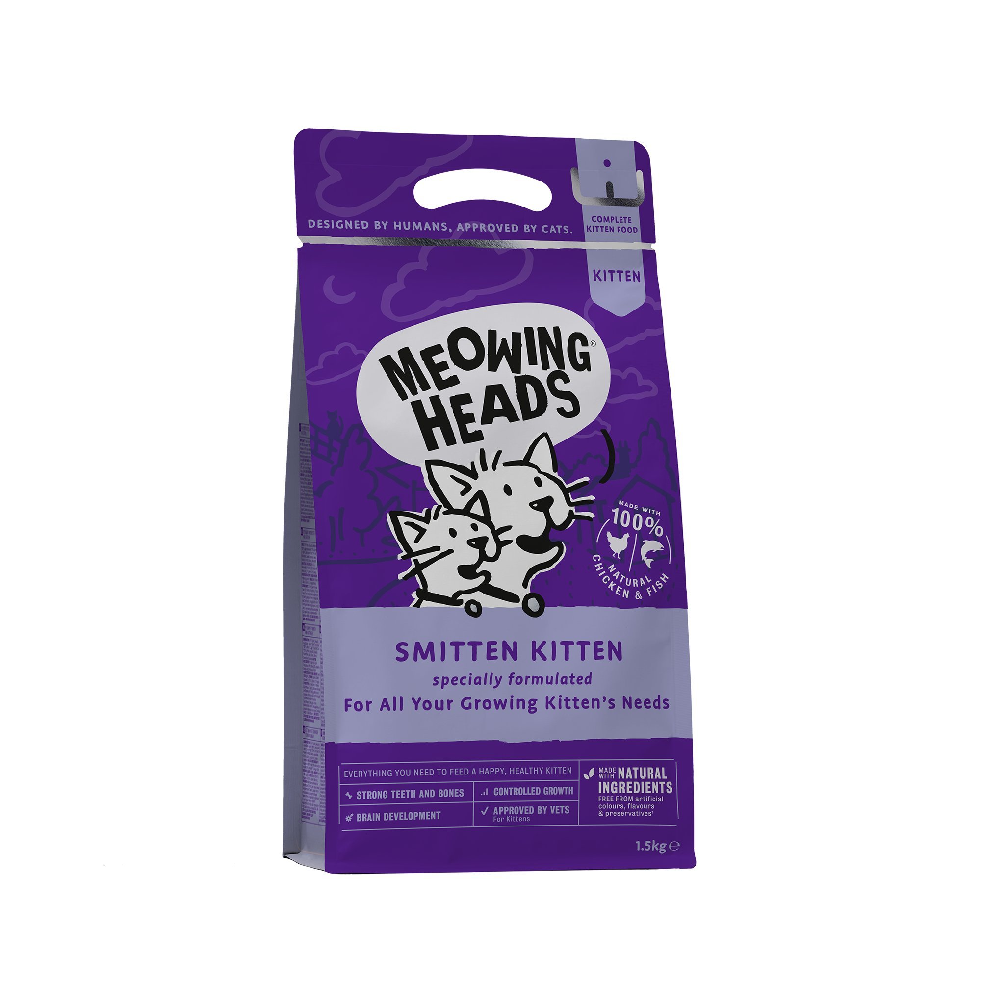 meowing heads dry cat food