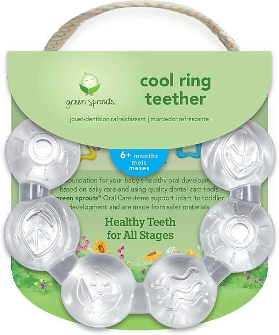 green sprouts teething ring