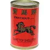 寶馬海皇玉鮑 Precious Giant Top Wild Shellfish abalone in Brine (3 pcs in a Can) 16oz
