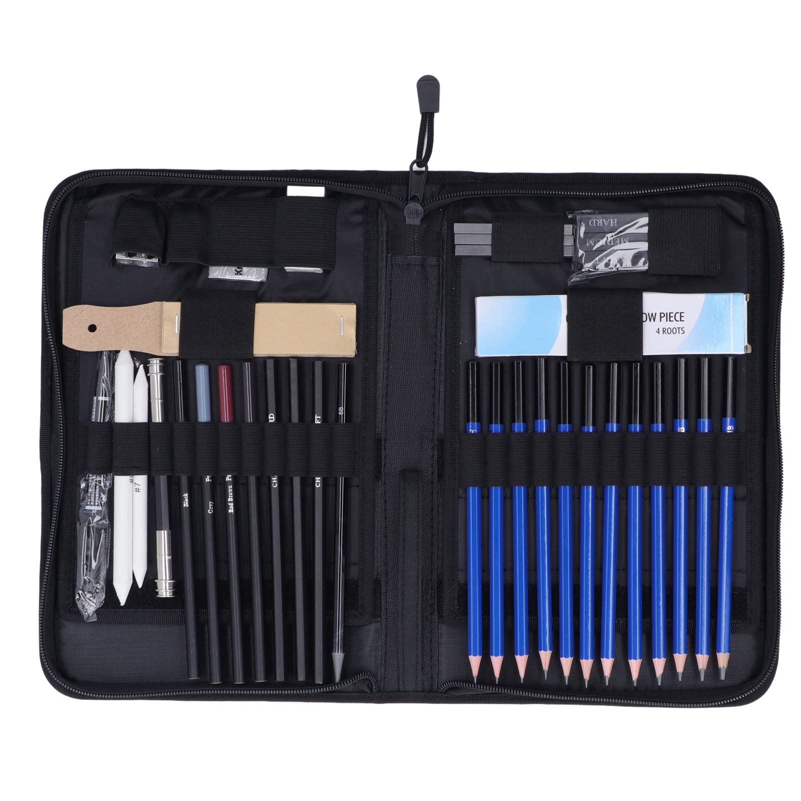 Pilipane Drawing Sketching Pencils Set,Sketching Set Drawing Kit,40 Drawing Sketching Pencils Set,Includes Graphite and Charcoal Pencils Set for Drawing,Graffiti,Painting