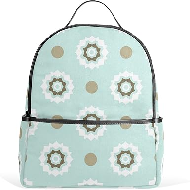 printed canvas backpack