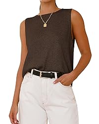 BTFBM Women's Sleeveless Sweater Vest 2025 Summer