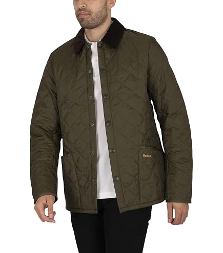 Barbour Heritage Liddesdale Quilted Jacket Black MD at Amazon
