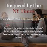 Better Together Couples Conversation Cards Game 100 Questions Date Night view 3