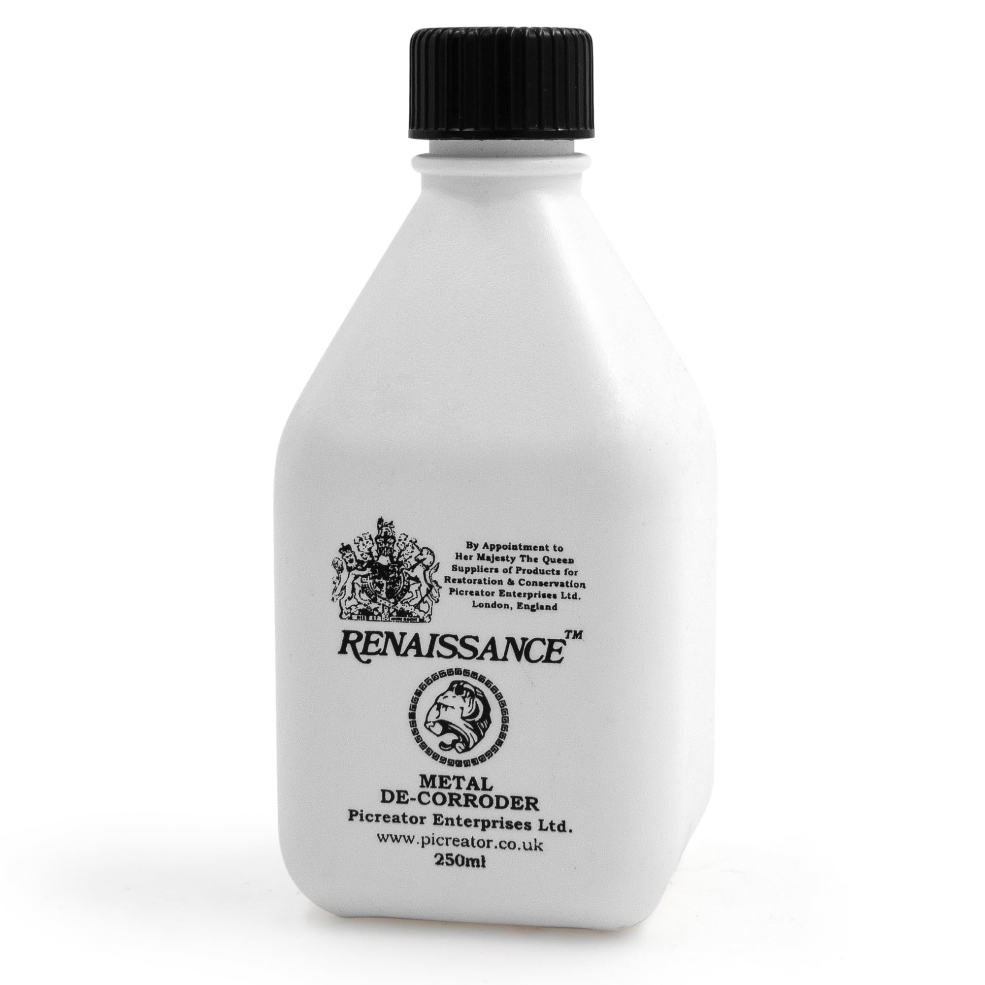 RENAISSANCE Metal De-corroder 250ml - Safe And Effective Non-Toxic Rust Remover For Metal - Rust Converter For Metal