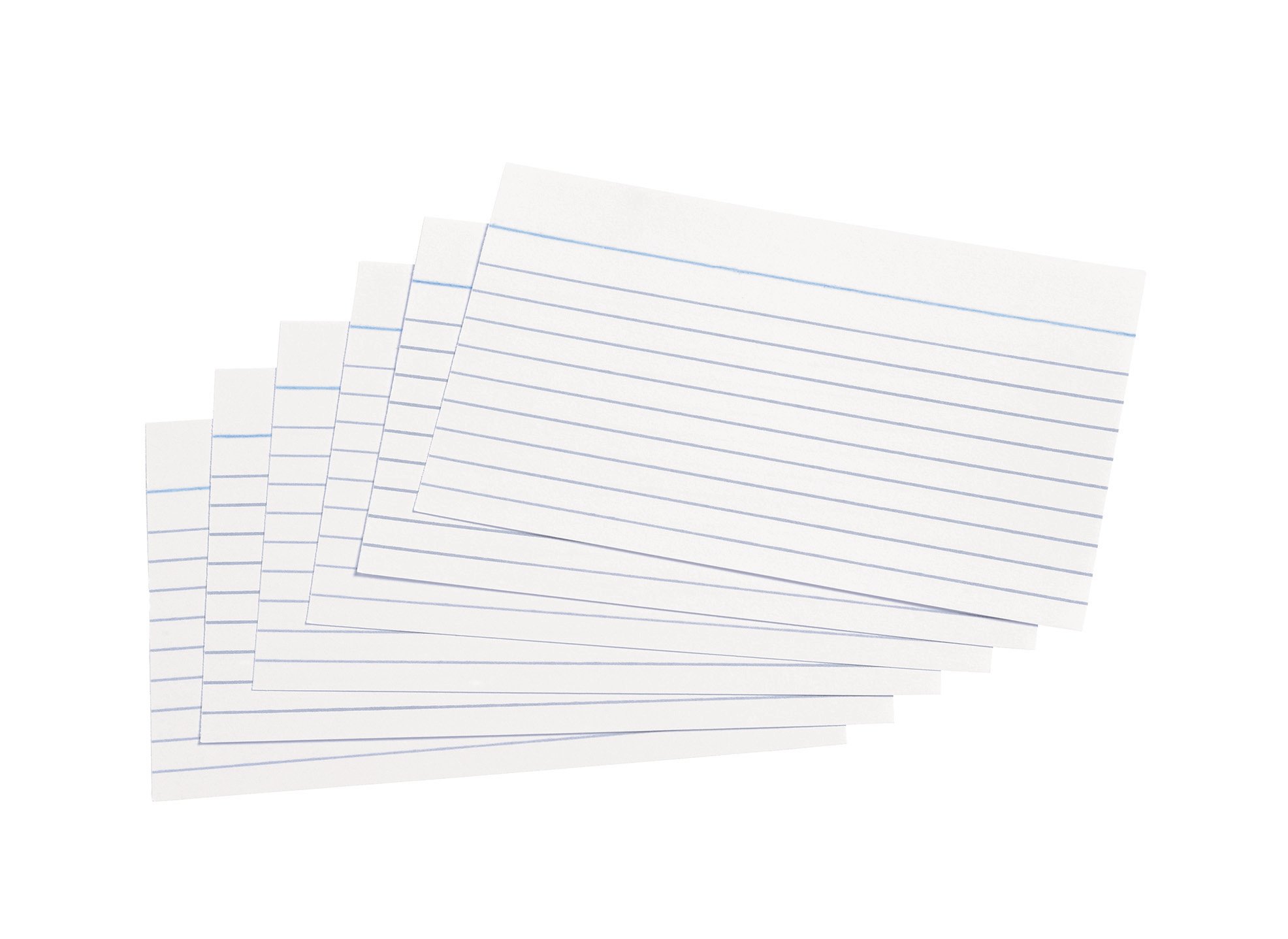 5 Star Record Cards Ruled Both Sides 5x3in 127x76mm White [Pack of 100]