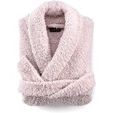 LUXOME Ultra Plush Robes | Full-length | Dual Belt Loops | Unisex | Soft &amp; Cozy | S, M, L, XL Sizes