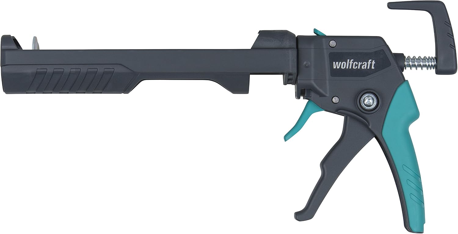 wolfcraft MG 550 Caulking Gun I 4358000 I The strong and versatile gun, Grey - Image 3