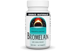 Source Naturals Bromelain 500mg Proteolytic Enzyme Supplement - 60 Tablets