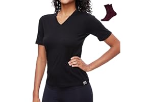 MERINNOVATION Women's Merino Wool T-Shirt Short Sleeve Athletic Tee Wicking Base Layer