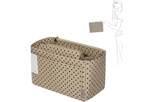 ZTUJO Purse Organizer, Felt Bag Organizer Purse Organizer Insert For Speedy, Neverfull, Graceful, Neverfull,Tote, Handbag,Shaper