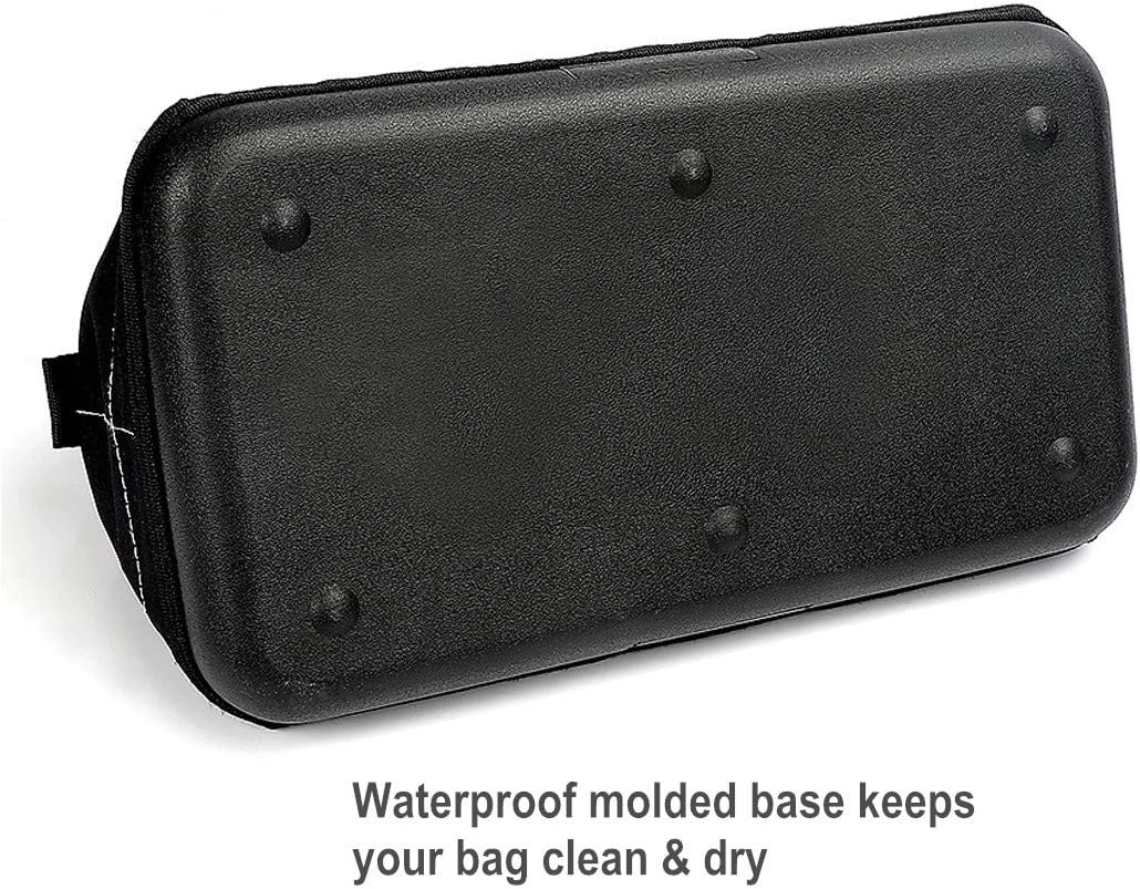 WORKPRO 16-inch Wide Mouth Tool Bag with Water Proof Molded Base - - 