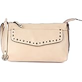 Genuine Italian Leather Boho Studded Crossbody Sling Bag - Stylish, Durable, & Perfect for Everyday Use for women
