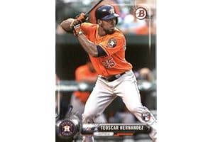 BOWMAN CHROME 2017 Bowman #26 Teoscar Hernandez Houston Astros Rookie Baseball Card