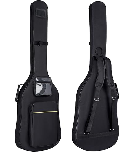 Amazon.com: Fender Electric Bass Gig Bag, Padded Guitar Case with