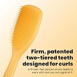 Tangle Teezer Large Naturally Curly Ultimate Detangler 3C-4C Daffodil Yellow view 2