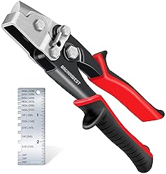 BRUNNWEST Snap Lock Punch Tool for Sheet