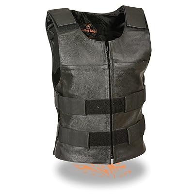 Women's Black Motorcycle Bulletproof Leather Vest Ethiopia Ubuy