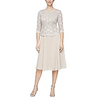 Amazon.com: Alex Evenings Womens Tea Length Embroidered Bodice Mother of The Bride Gown, Wedding Guest Dress (Petite and Regular Sizes) : Clothing, Shoes & Jewelry Amazon.com: Alex Evenings Womens Tea Length Embroidered Bodice Mother of The Bride Gown, Wedding Guest Dress (Petite and Regular Sizes) : Clothing, Shoes & Jewelry