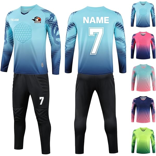 LAIFU Maillot De Gardien De But Personnalisé Pour Enfants