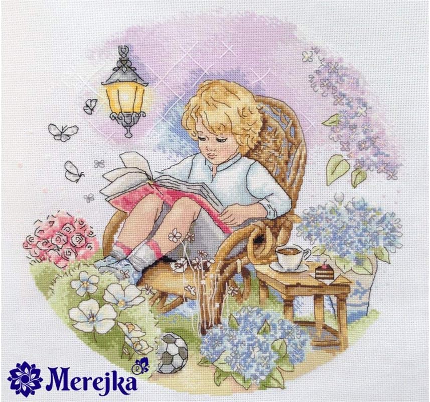 Merejka Cross Stitch Kit Fairy garden K-18
