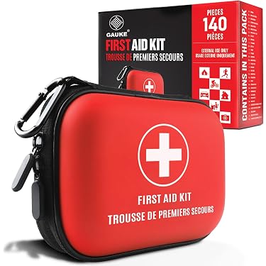 DAJASD Trousse De Secours Tactique 54PCS - Kit Militaire Complet Traumatisme, Sac Premier Soins Compact Pour Camping, Randonnée, Chasse Et Maison