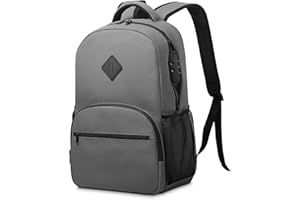 OZCHIN Smell Proof Backpack With Combination Lock, Double Sealed Zipper ClassicsSmell Proof Travel Backpack, Large Capacity Smell Proof Container Carbon Enduring, Great Gifts for Men Women