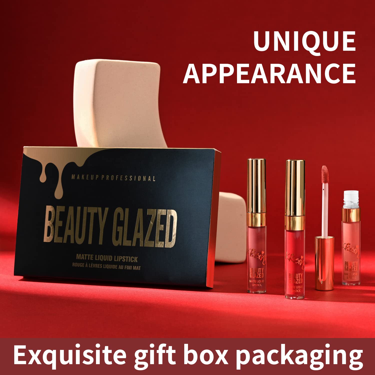 6 PCS Matte Liquid Lipstick set