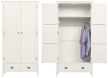 Tesco New Southwold Classic New England Style Double Wardrobe With