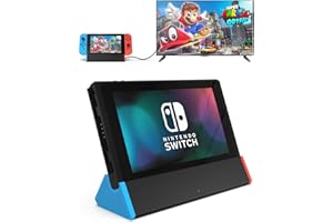 SIWIQU TV Dock Station for Nintendo Switch/Switch OLED, Portable TV Docking Station Replacement with 4K HDMI Adapter/Type C Port/USB Port for Official Nintendo Switch (for Switch/OLED (LAN))