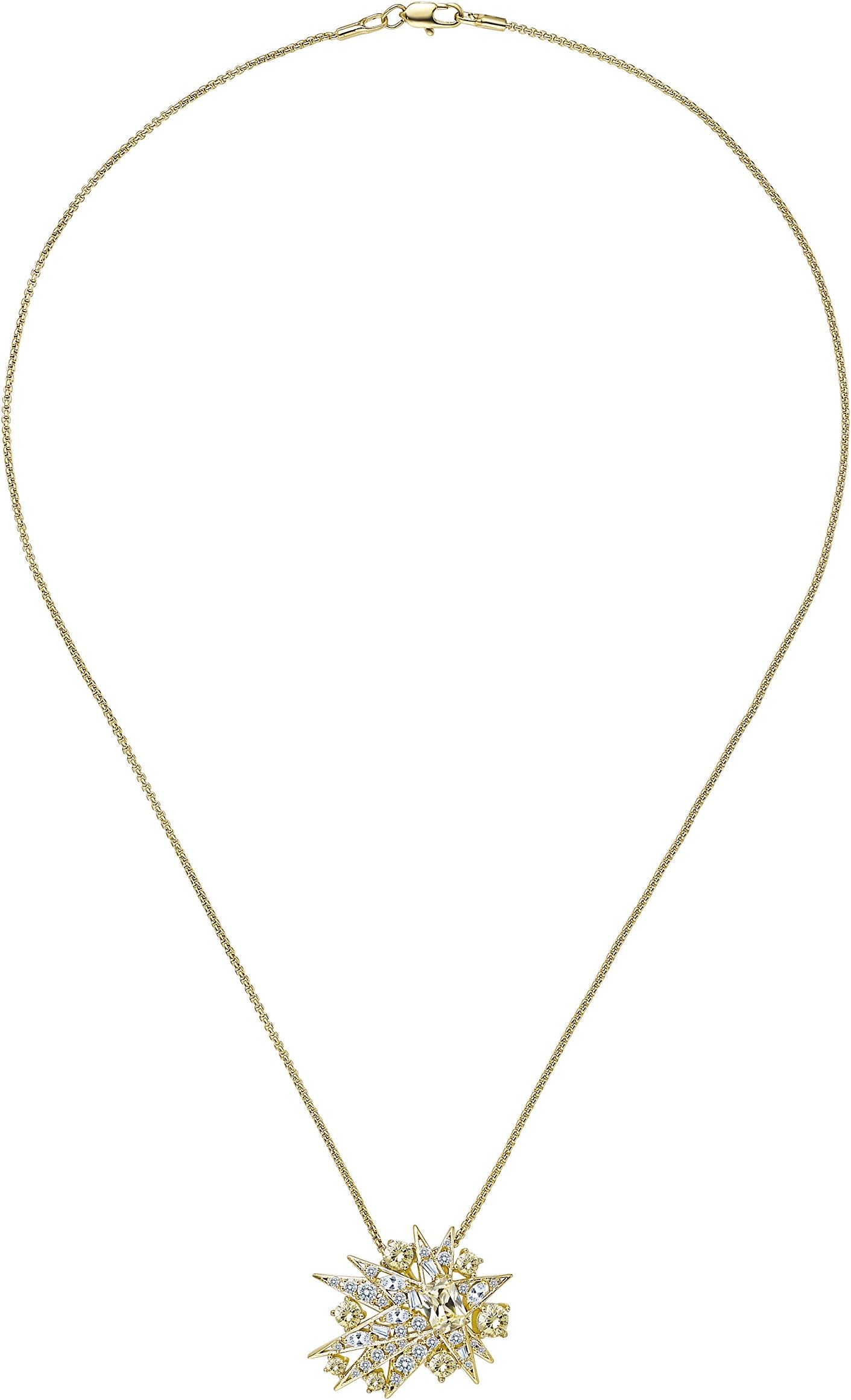 Women's Gold Plated Pendant Necklace