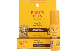 BURT'S BEES FOR PETS Nose and Paw Balm with Beeswax and Cocoa Butter,100% Natural Origin Formulas, Dog Paw Pad Balm, Paw Moisturizer for Dogs, Dog Nose Balm