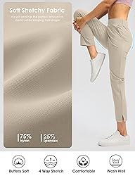 G Gradual Women's Pants Ankle 7/8 Golf Pants 3