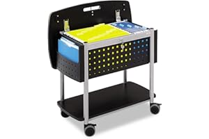 Safco Products Products Scoot Mobile File with Work Surface (5370BL)